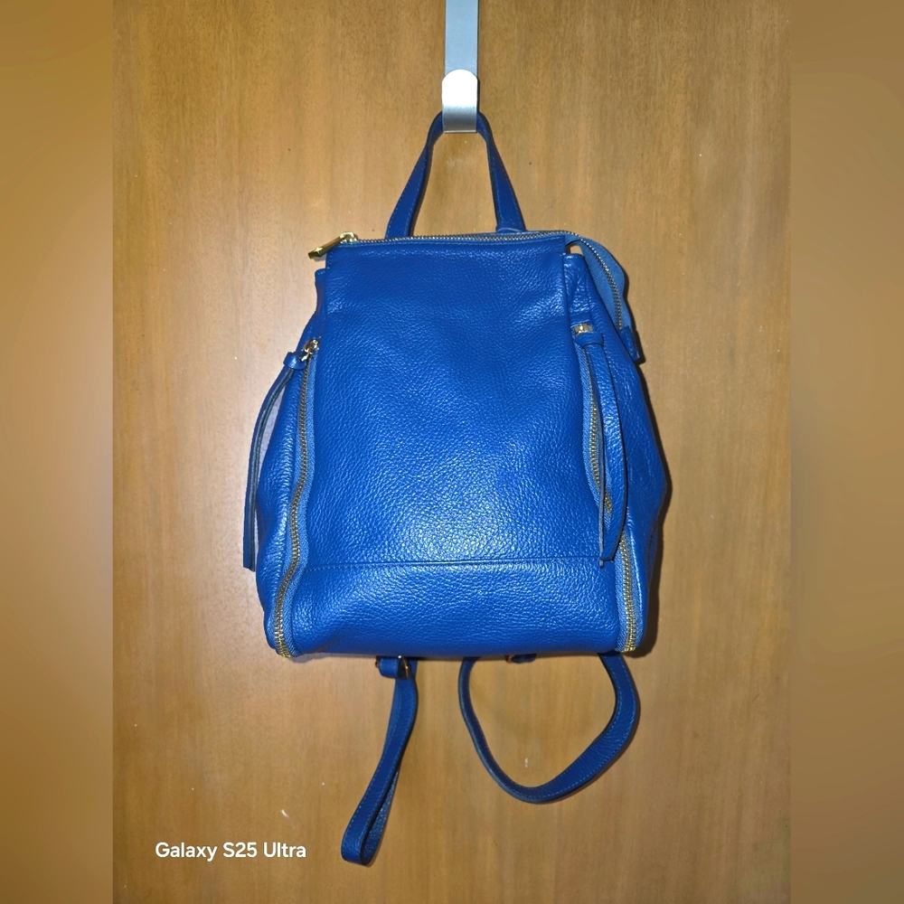 Italian Blue Mini Backpack
